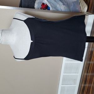 Black tank top
